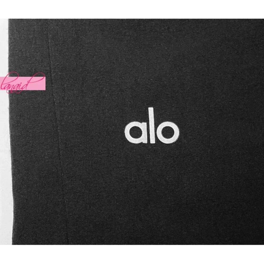 Alo High-Waist City Wise Cargo Pant Black Edgy Gothic Utility Hi-Rise Joggers XS